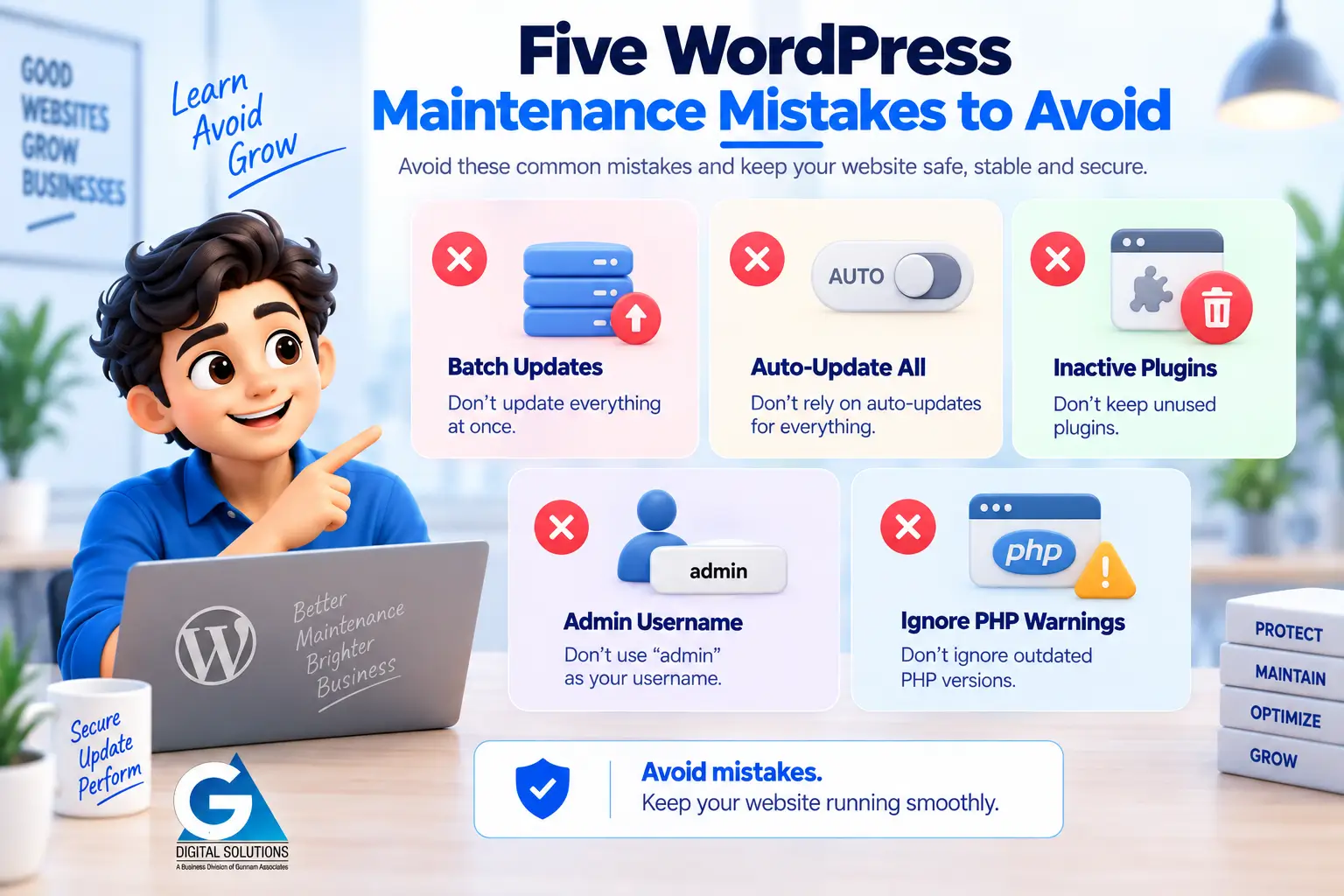 WordPress Maintenance FAQ